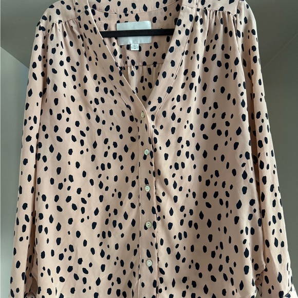 Amour Vert 100% Silk Blouse - Picture 2 of 6